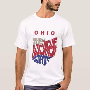 T-shirt Ohio surnom Word Art