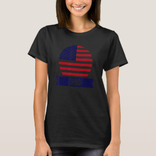 T-shirt Ohio USA Amérique nom de la place US drapeau 1