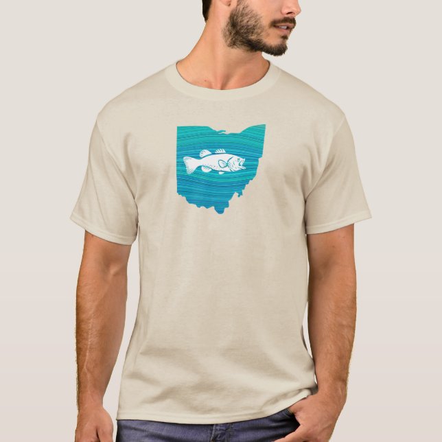 T-shirt Ohio Wave Fishing (Devant)