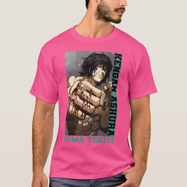 T-shirt Ohma Tokita - Kengan Ashura (Devant)