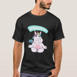 T-shirt Ohmmm Yoga Unicorn I Méditation Relaxation