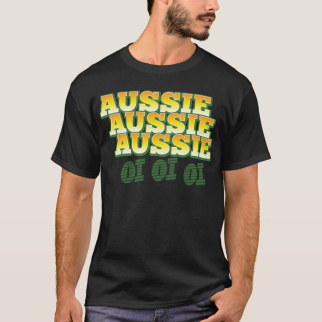 T-shirt Oi australien australien australien d'oi d'oi (Devant)