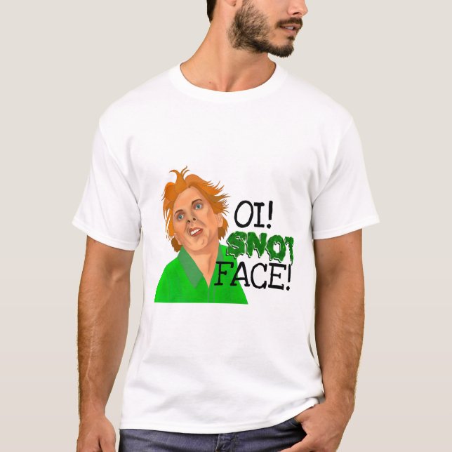 T-shirt Oi Snot Face morte Fred  (Devant)