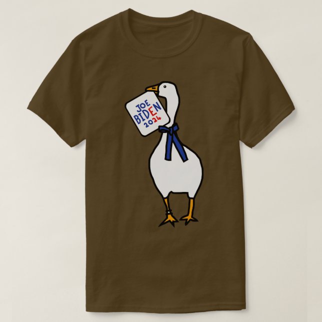 T-shirt Oie blanche avec Joe 2024 (Design devant)