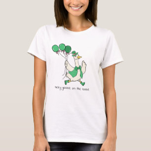 T-shirt Oie Chanceuse En Liberté St Patrick's Day