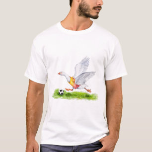 T-shirt Oie de football