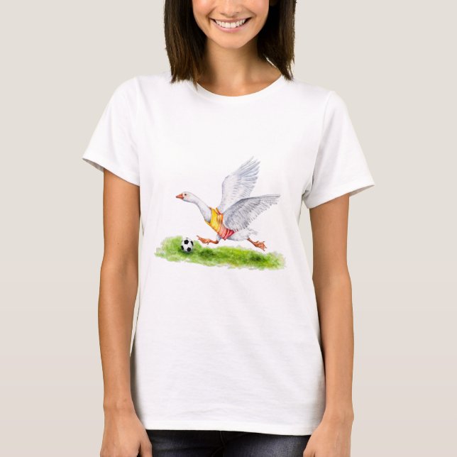 T-shirt Oie de football (Devant)