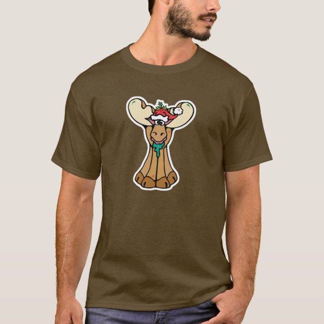 T-shirt oie de noël (Devant)