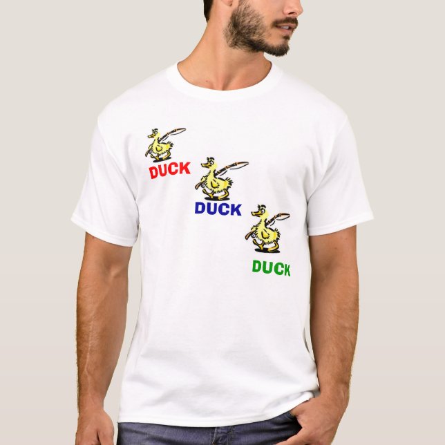T-shirt Oie de pêche, oie de pêche, oie de pêche, du… (Devant)