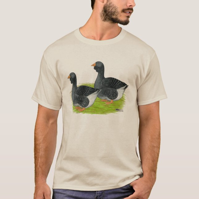 T-shirt Oie de Toulouse Dewlap (Devant)