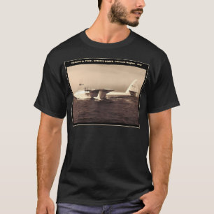 T-shirt Oie d'épinette Vintage 1947 Howard Hughes Plan Pri