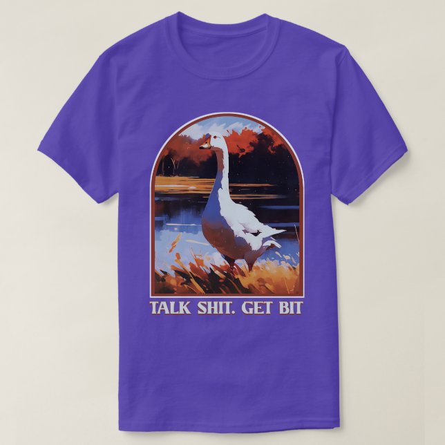 T-shirt Oie drôle (Design devant)