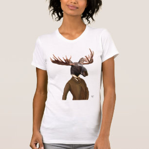 T-shirt Oie En Costume Portrait