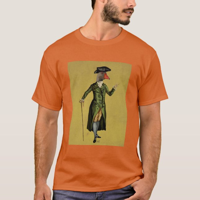 T-shirt Oie en Green Regency Manteau 3 (Devant)