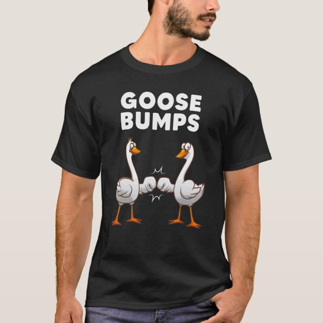 T-shirt Oie Pour Hommes Femme Oie Canard Animal (Devant)