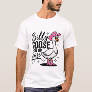 T-shirt Oie Ridicule en Liberté Oie Drôle