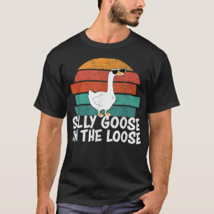 T-shirt Oie Silencieuse Sur La Perte