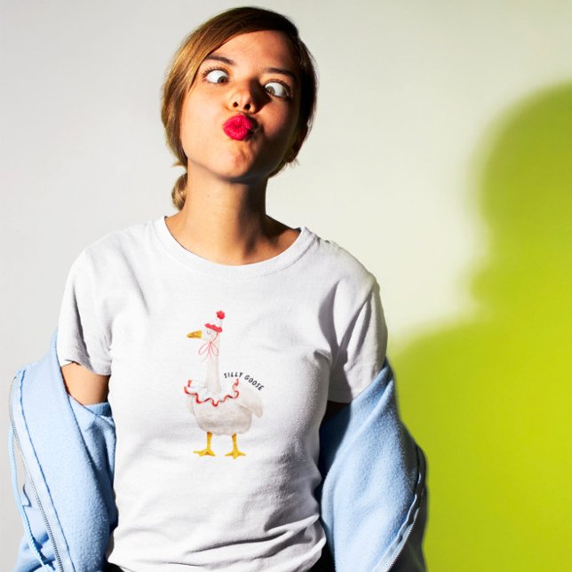 T-shirt Oie stupide (Créateur téléchargé)