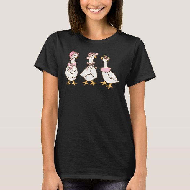 T-shirt Oies bavardes (Devant)