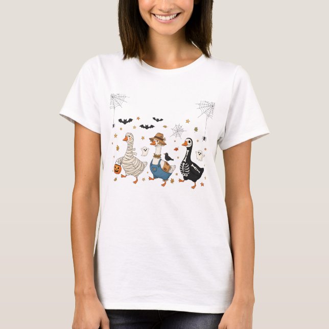 T-shirt Oies effrayantes (Devant)
