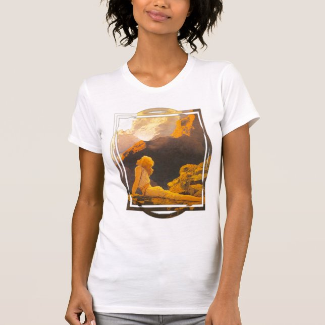 T-shirt Oies sauvages sur le blanc (Devant)