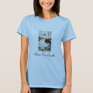 T-shirt Oies sur terre