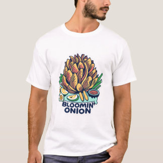 T-shirt Oignon en fleurs