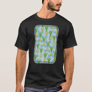 T-shirt Oignon motif oignons et pois