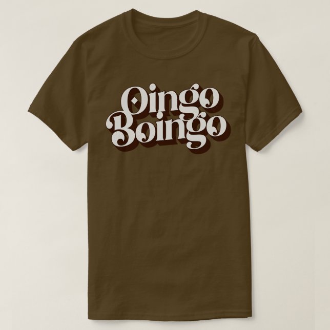 T-shirt Oingo Boingo Boingo Boingo Oingo Boingo Boingo Boi (Design devant)