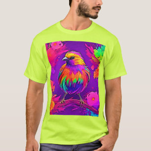 T-shirt Oiseau arc-en-ciel dans le Dreamland