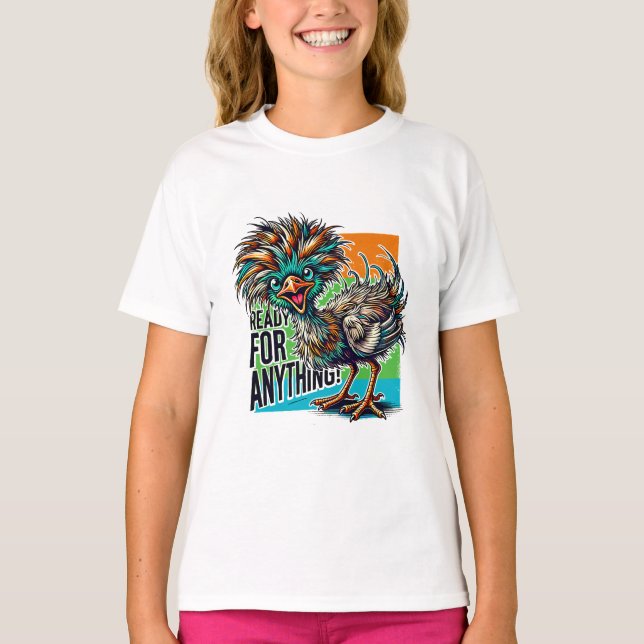 T-shirt Oiseau Audacieux (Devant)