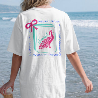 T-shirt Oiseau Bam Acclame La Partie De Mahjong