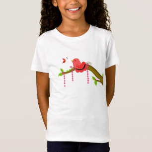 T-Shirt Oiseau bavard sur une branche