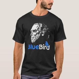 T-shirt Oiseau bleu