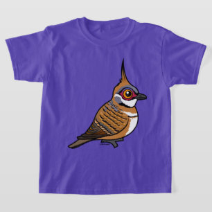 T-shirt Oiseau cartonné Birdorable Spinifex Pigeon
