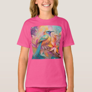 T-shirt Oiseau-chanteur à gorge violette Imaginaire