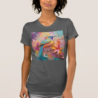 T-shirt Oiseau-chanteur à gorge violette Imaginaire
