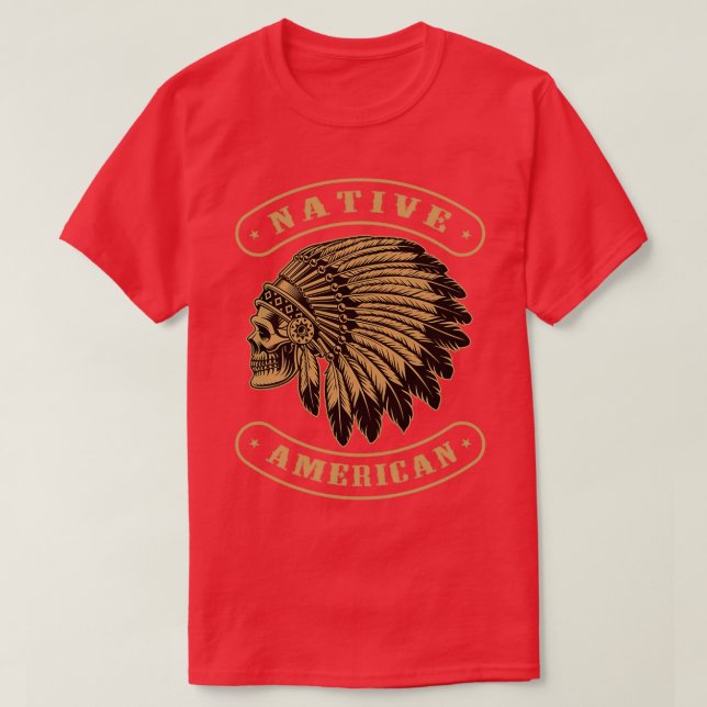 T-shirt Oiseau crânien d'Amérique (Design devant)