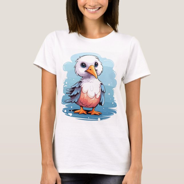 T-shirt Oiseau d'Albatros (Devant)