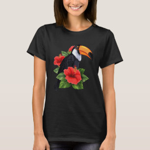 T-shirt Oiseau de forêt tropicale Animal exotique Toucan F
