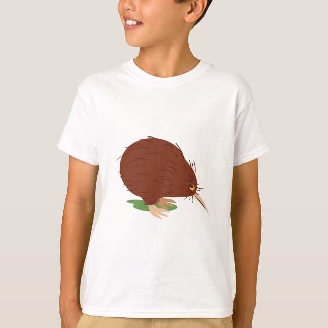 T-shirt Oiseau de kiwi (Devant)
