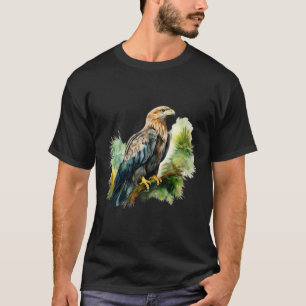 T-shirt Oiseau de la forêt tropicale Aigle Jungle Animal F