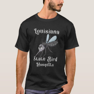 T-shirt Oiseau de la Louisiane moustique moustique moustiq
