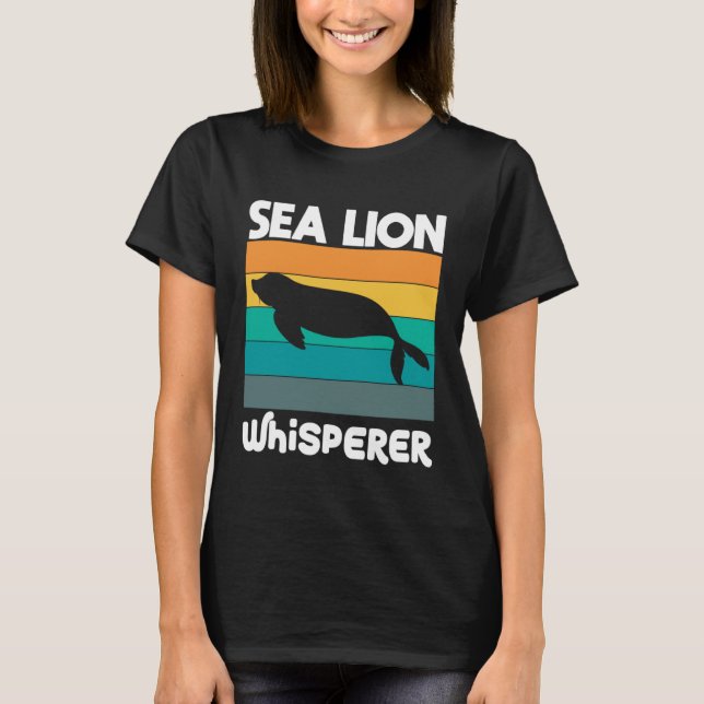 T-shirt Oiseau de Lion de mer (Devant)
