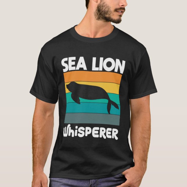 T-shirt Oiseau de Lion de mer (Devant)