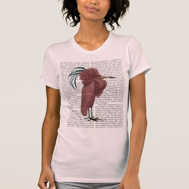 T-shirt Oiseau de Marsala mis en berne (Devant)