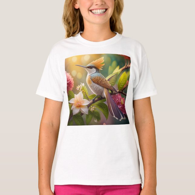 T-shirt Oiseau de miel doré Imaginaire (Devant)