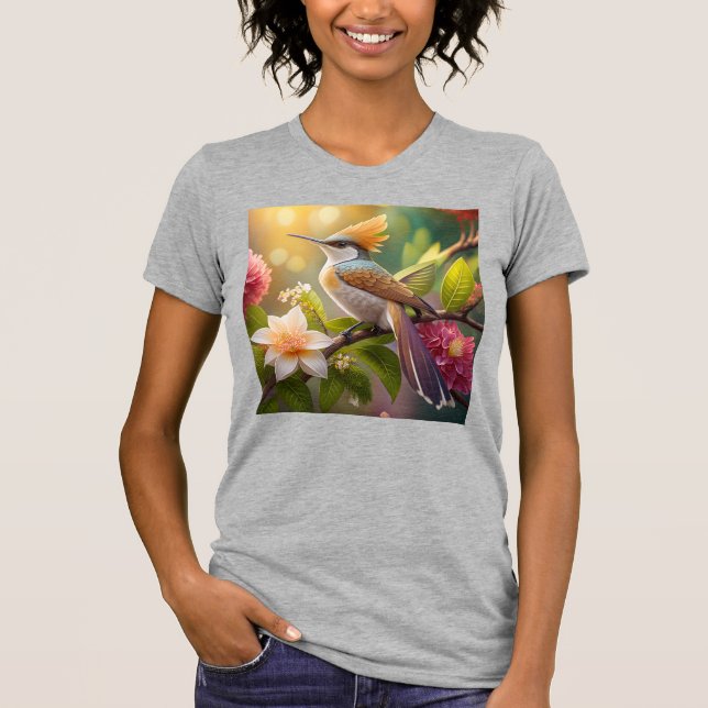 T-shirt Oiseau de miel doré Imaginaire (Devant)