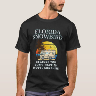 T-shirt Oiseau de neige de Floride VR NE PAS PELER LA NEI