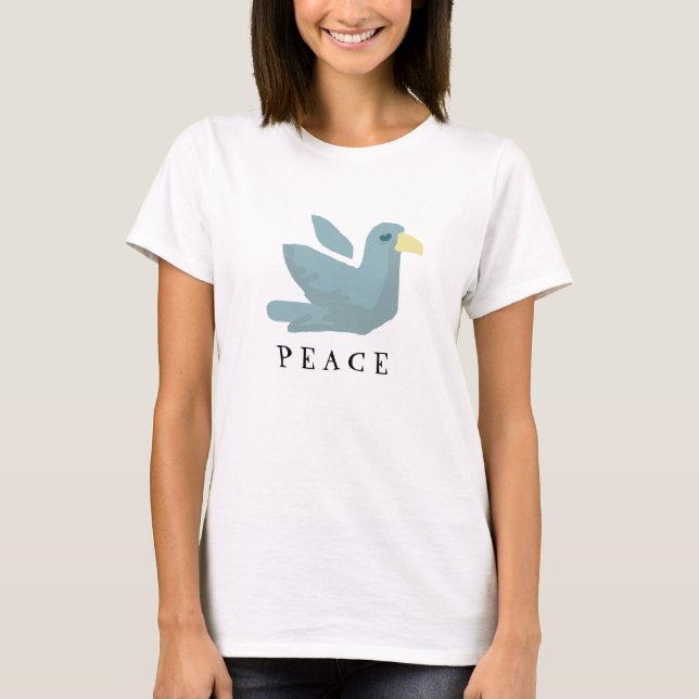 T-shirt Oiseau de paix (Devant)